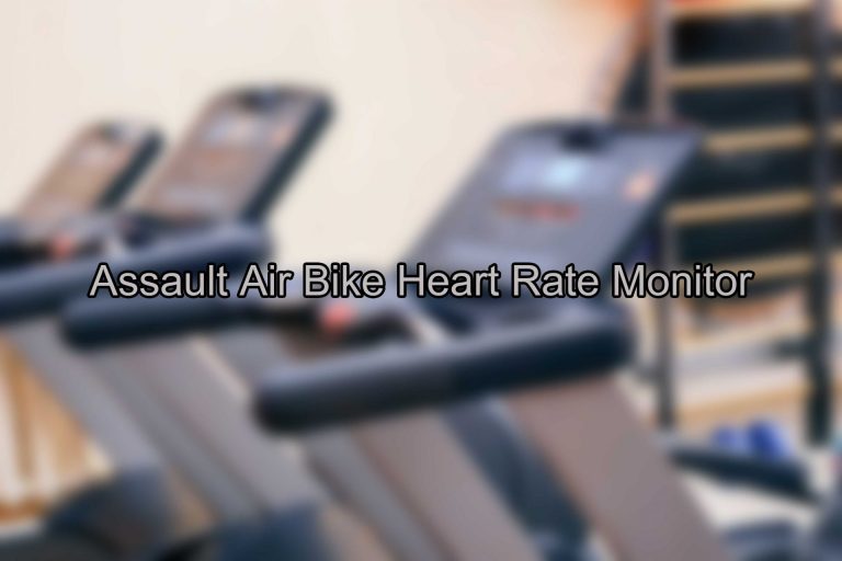 assault air bike heart rate monitor